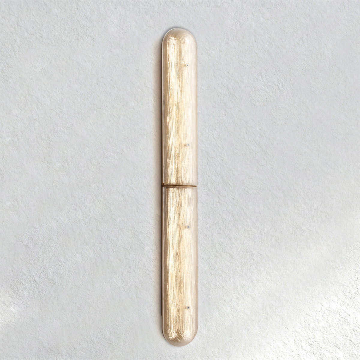 Eclipse Linear Gold Wall Sconce