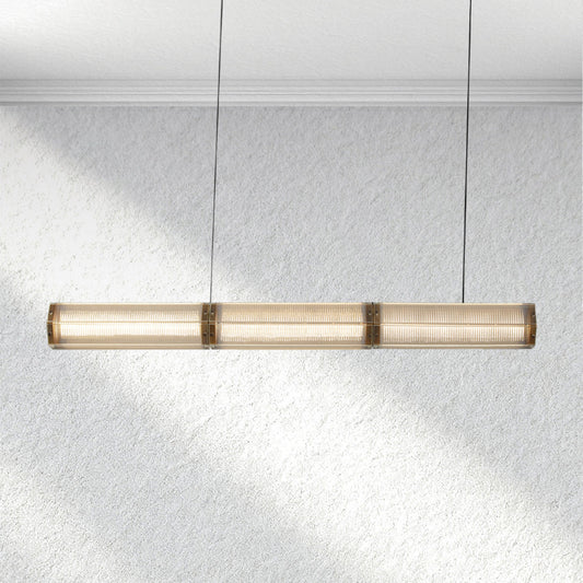 Carey Sunleaf Linear Chandelier