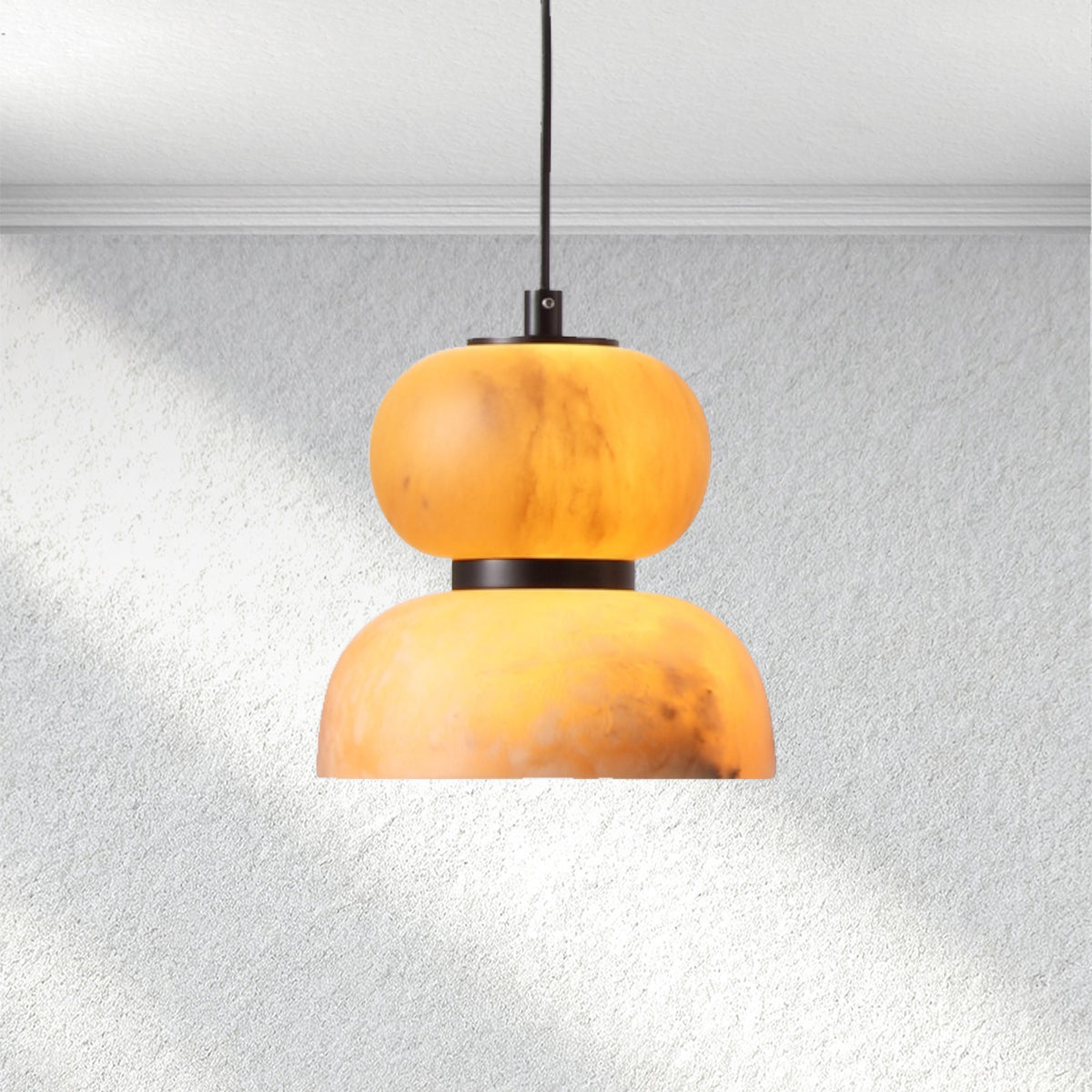 Carey Eterna Alabaster Pendant – Small Ring