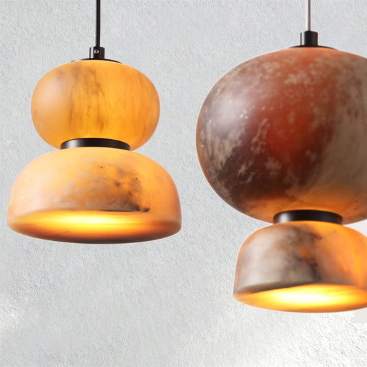 Carey Eterna Alabaster Pendant – Large Circle