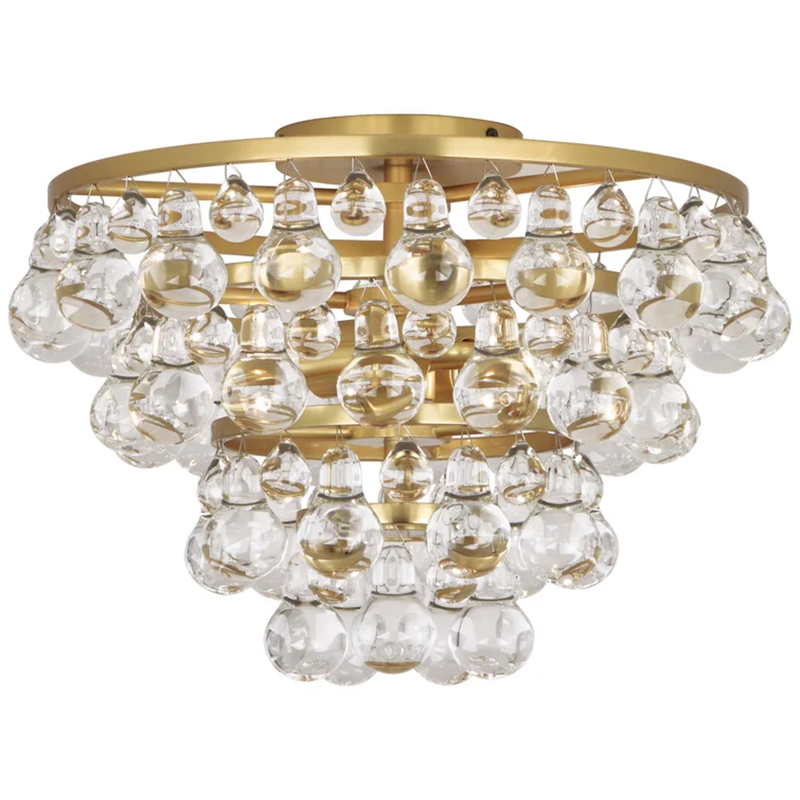 Anqeer Waterdrop Flushmount 17"-gildlamps