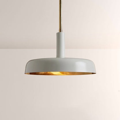 Brennan Gloss Lacquer & Brass Pendant