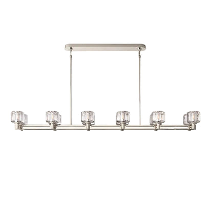 Delmare  Double Linear Chandelier 72“