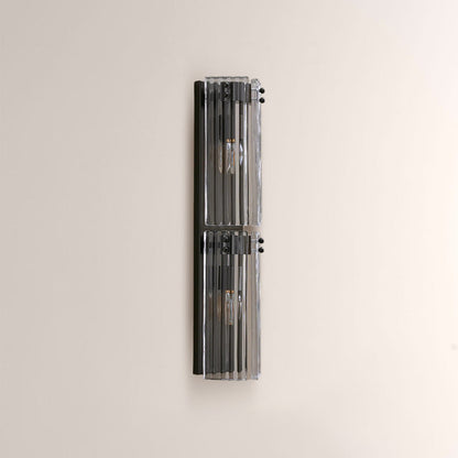 Delsia Fluted Glass Wall Sconce