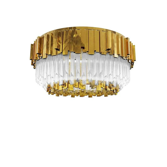 Empire Decorative Round Flush Mount - gildlamps