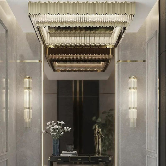Empire Decorative Square Flush Mount - gildlamps