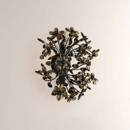 Fiora Crystal Blossom Wall Sconce
