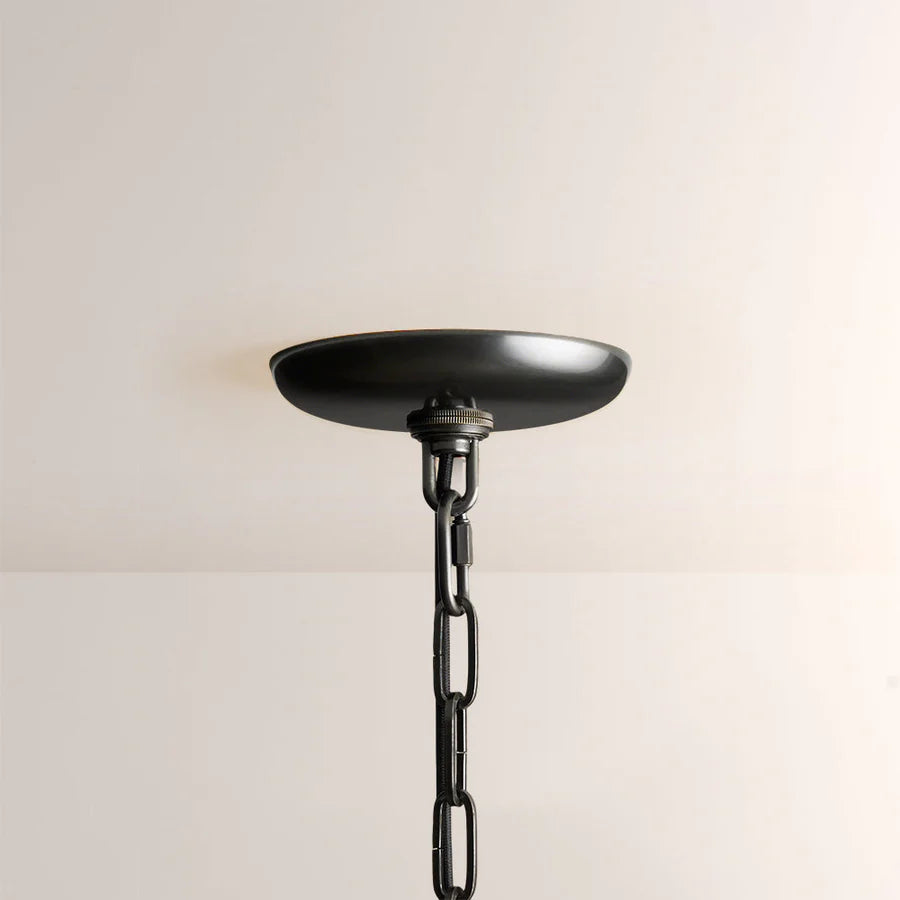 Ghiaccio Glass Round Chandelier 24" 36" 48" 60"