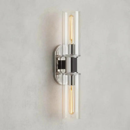 Harlin 2-Light Wall Sconce in Clear