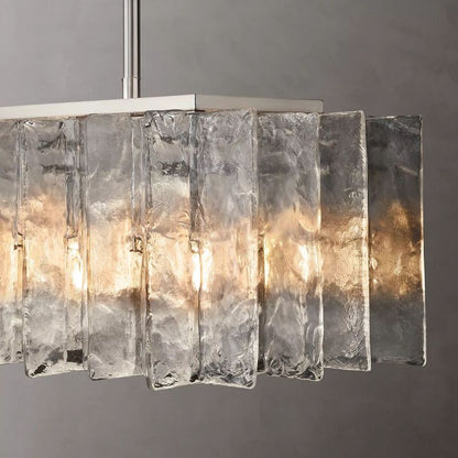 Latracy Rectangular Chandelier 49" - gildlamps