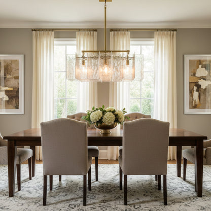 Latracy Square Chandelier 37" - gildlamps