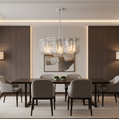 Latracy Square Chandelier 37" - gildlamps