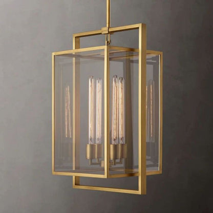 Lykke Glass Lantern Modern Pendant
