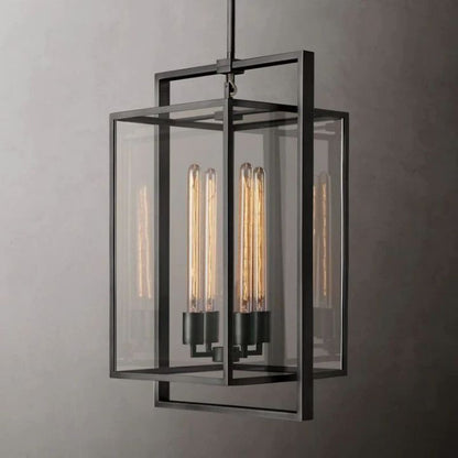 Lykke Glass Lantern Modern Pendant