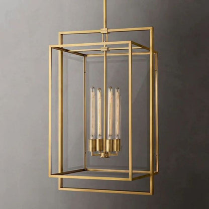 Lykke Glass Lantern Modern Pendant