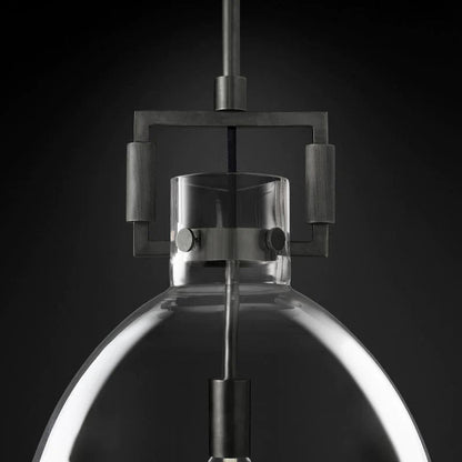 Mechanic Glass Cloche Pendant - gildlamps