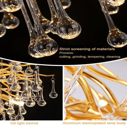 Rain Living Room Branch Chandelier - gildlamps