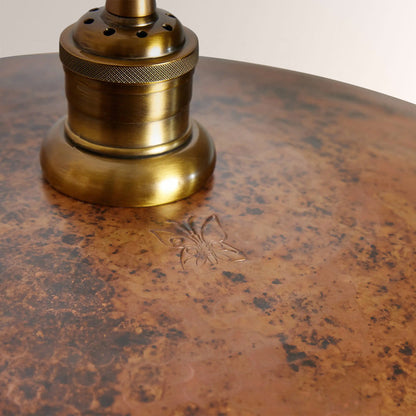 Reclad Metal Fan Pendant
