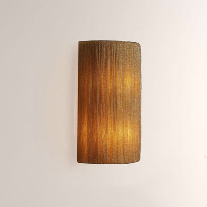 Rowan Jute Fringe Beaded Wall Sconce