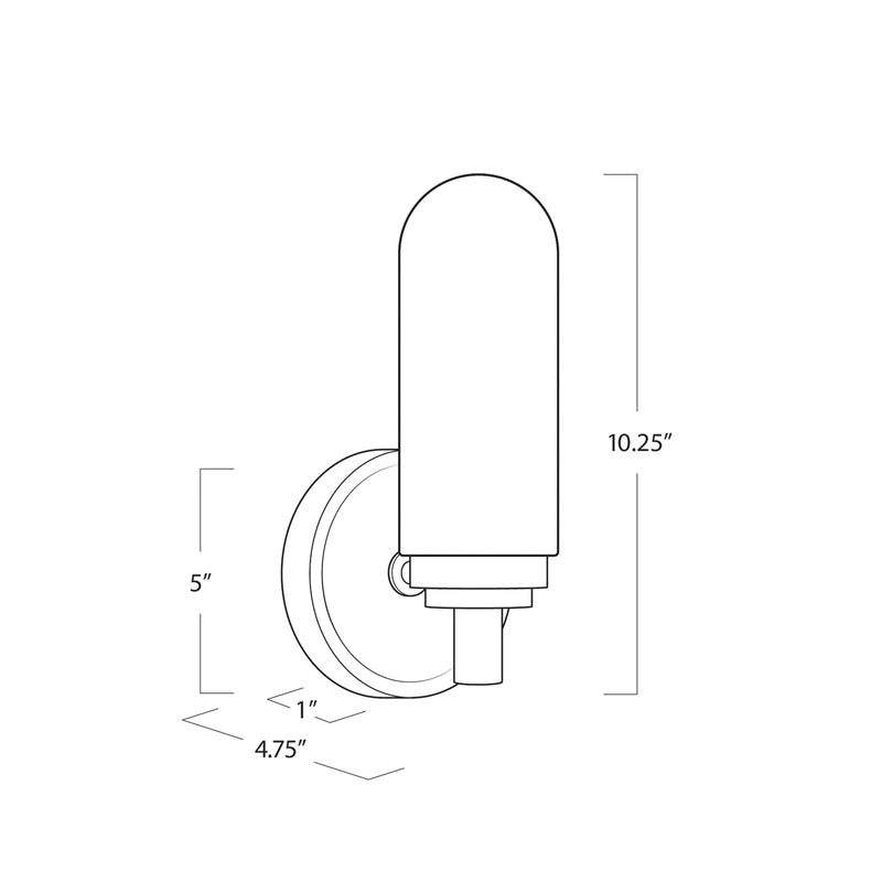 Salon Alabaster Single Sconce - gildlamps