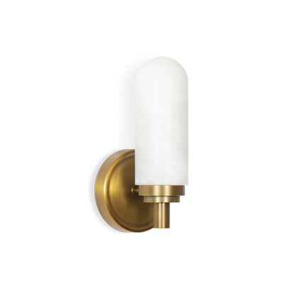 Salon Alabaster Single Sconce - gildlamps