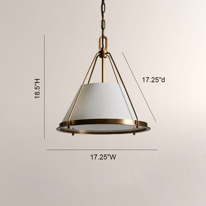 Sheirz Linen Pendant