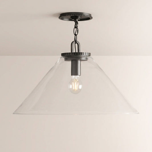 Wescott Cone Flush Mount