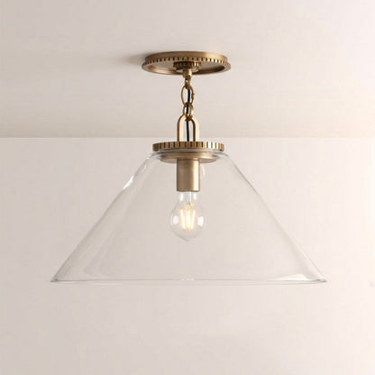 Wescott Cone Flush Mount