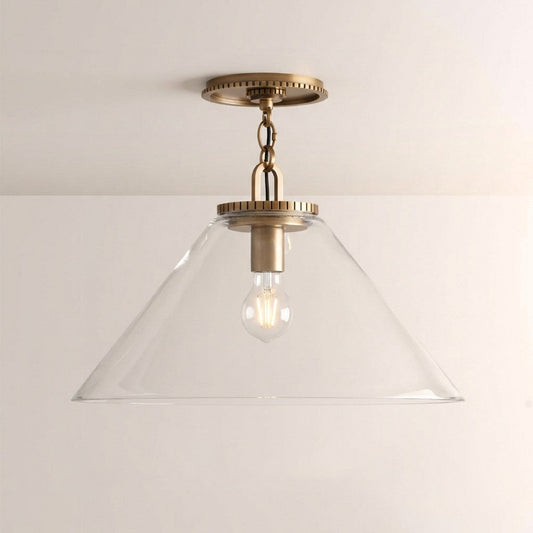 Wescott Cone Flush Mount