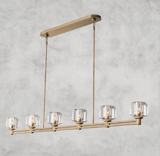 Delmare  Linear Chandelier 72“