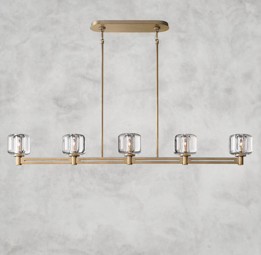 Delmare  Linear Chandelier 54“