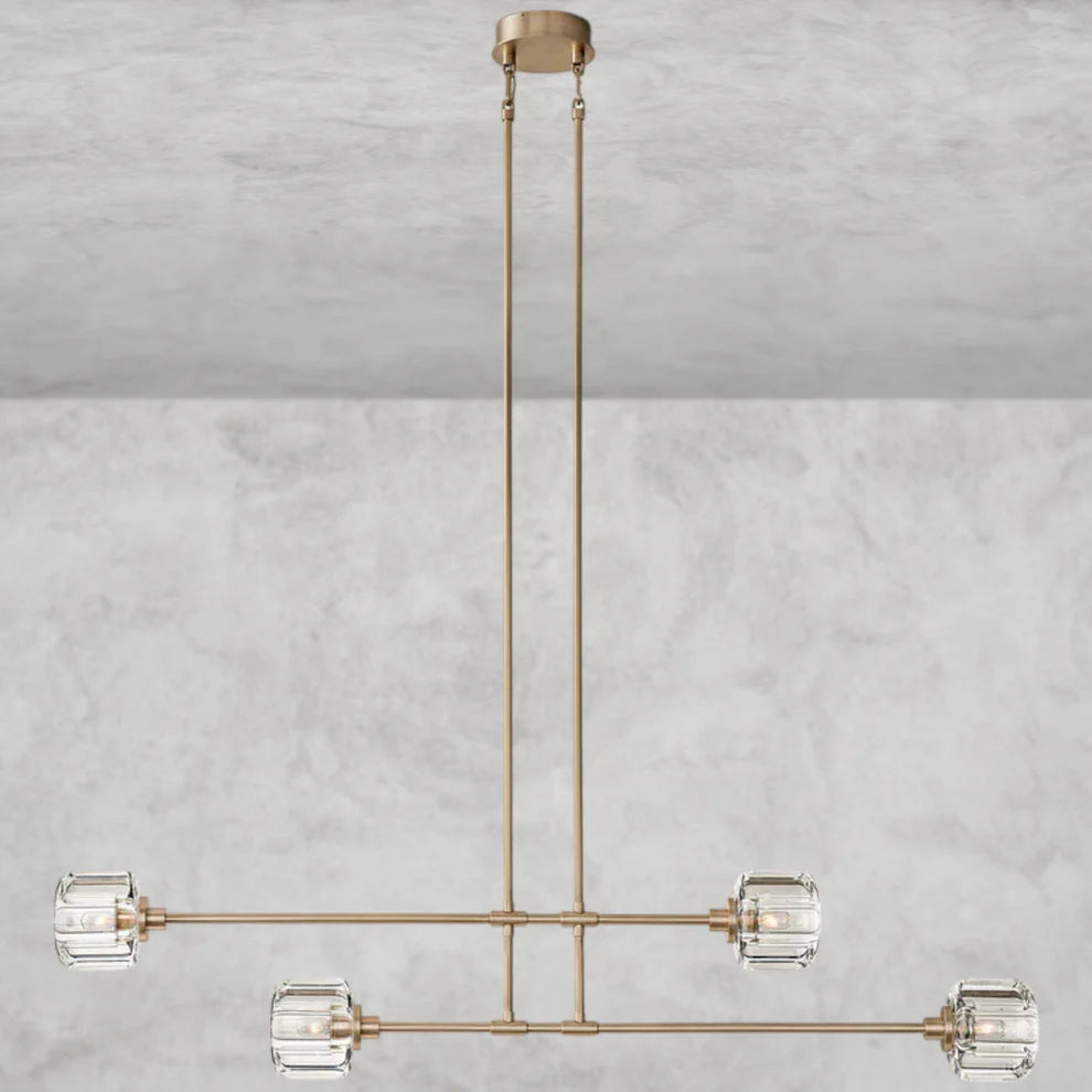 Delmare Mobile Linear Chandelier