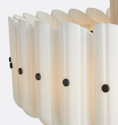 Lorna LED Double Tier Chandelier 25" 35" 46"
