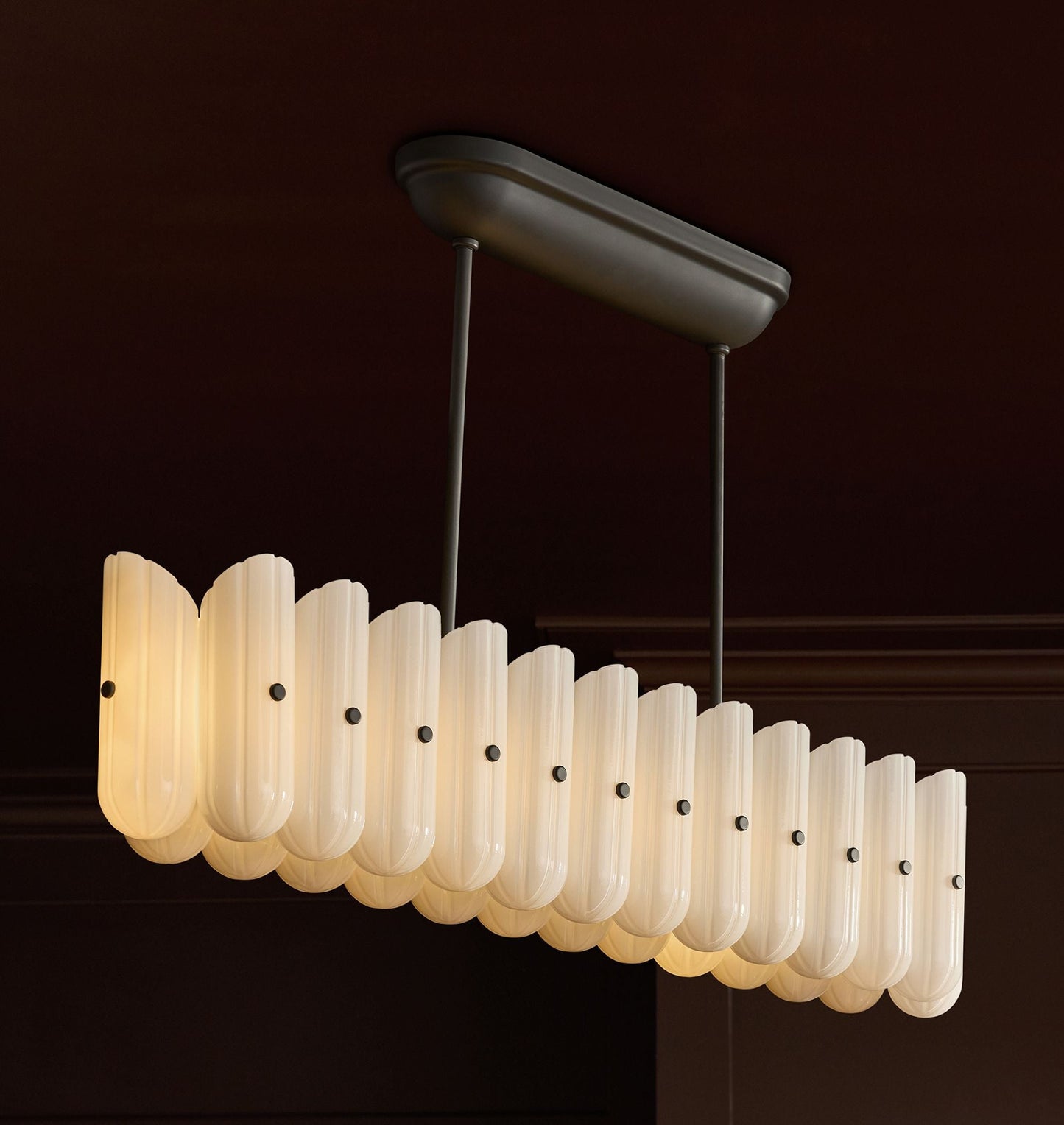 Lorna LED Linear Chandelier 55"